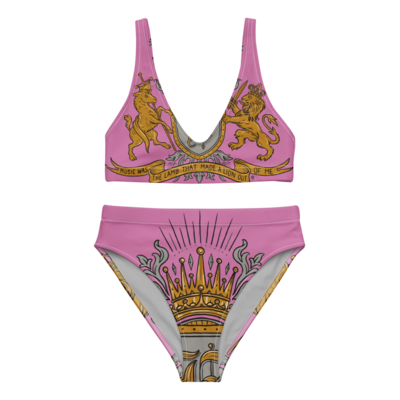 Majestic Pum Pum High-Waisted Bikini Set, Size: XS