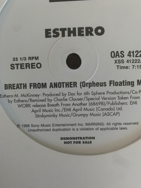 PROMO COPY Breath From Another (Charlie Clouser’s Orpheus Floating Mix)  *SIGNED*