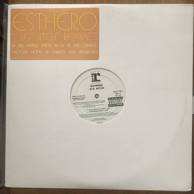 PROMO COPY OG BITCH 12” SINGLE WITH REMIXES TWO VINYL SET  *SIGNED*