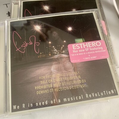 We R in need of a musical ReVoLuTIoN! EP CD PROMO COPY  *SIGNED*