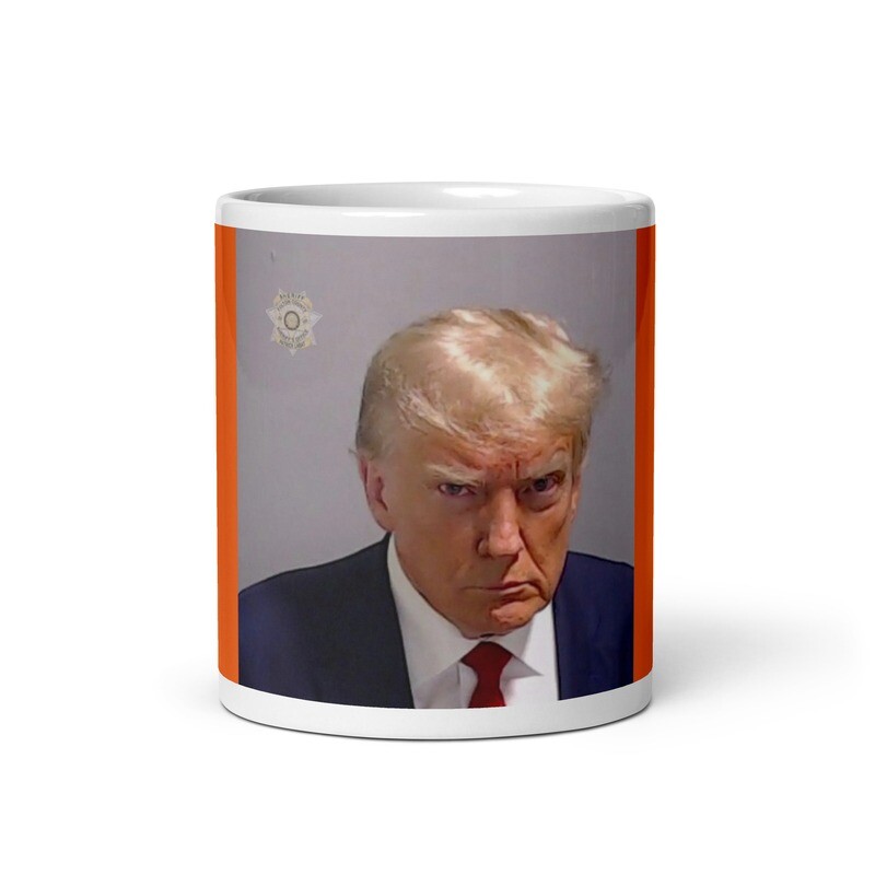 Trump MUGshot Orange