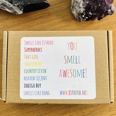 Mini Rainbow Set Of 8 Perfume Oils