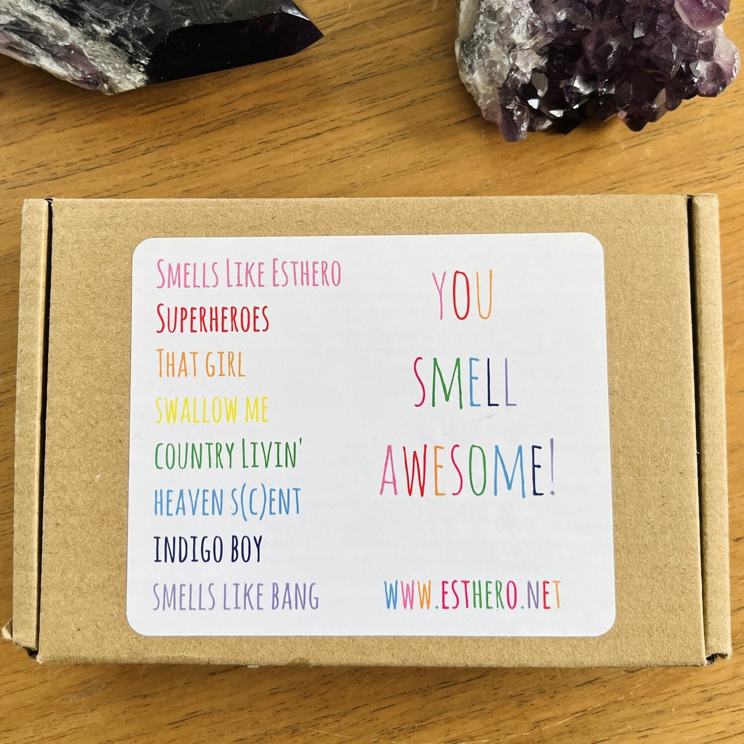 Mini Rainbow Set Of 8 Perfume Oils