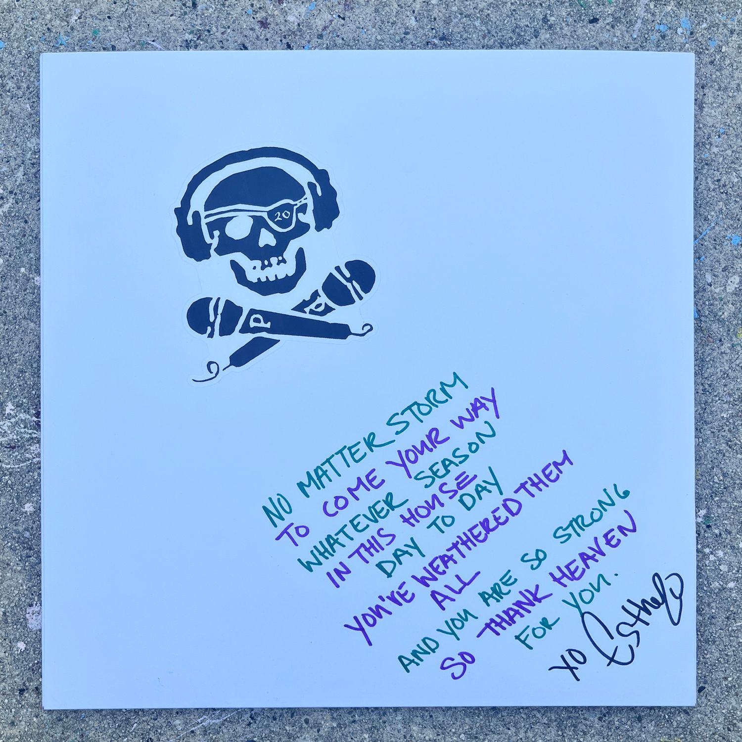 WLG White Label Double Vinyl + digital package of b-sides &amp; live performances (1st Pressing)