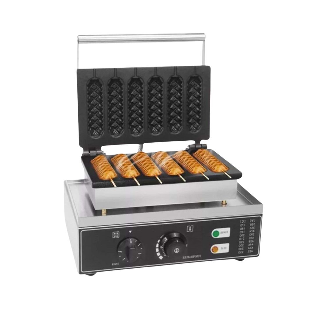 Maquina Industrial Electrica Palicrepas 6 Unidades