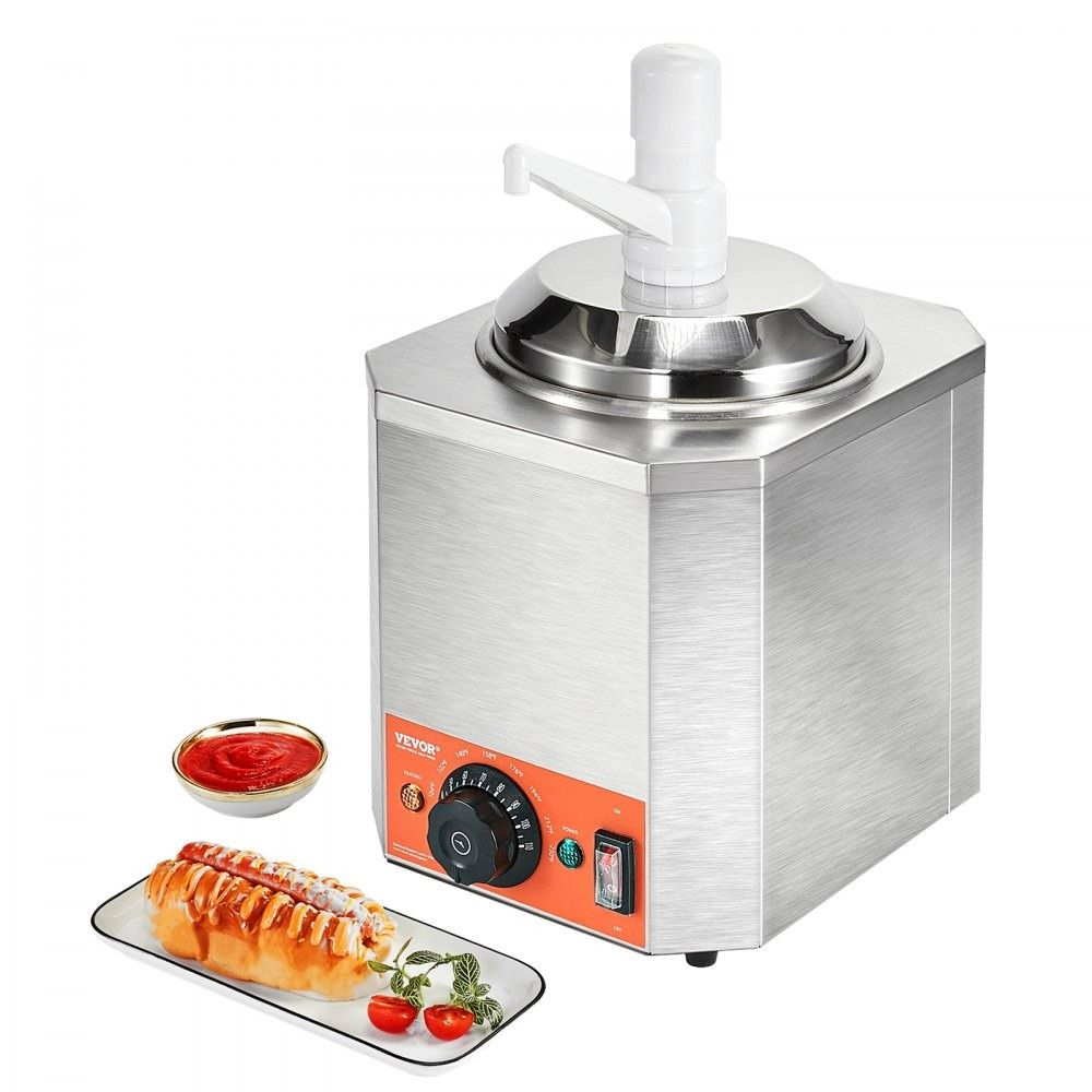 Dispensador Industrial Eléctrico Con Válvula Para Queso, Salsas, Chocolate