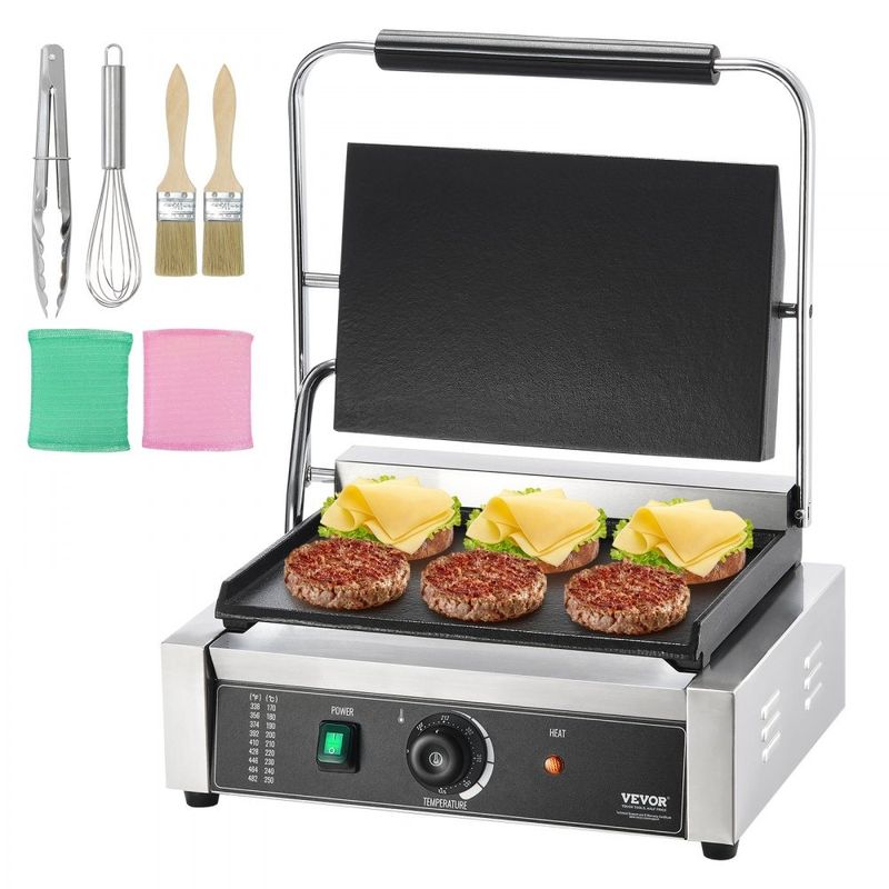 Maquina Industrial Para Paninis Con Plancha Inferior y Superior