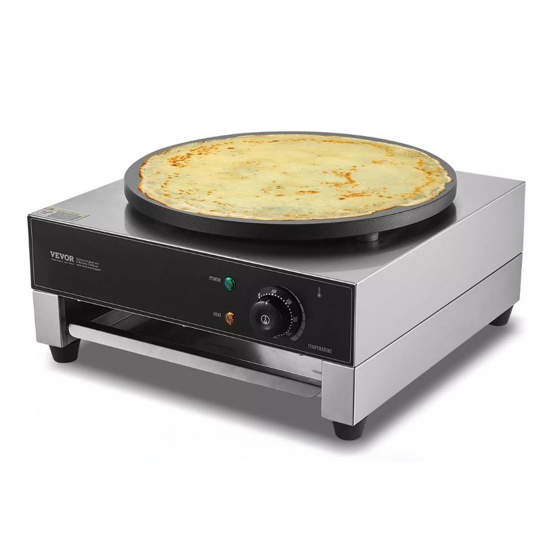 Maquina Industrial Electrica Para Crepas - 1 Plancha