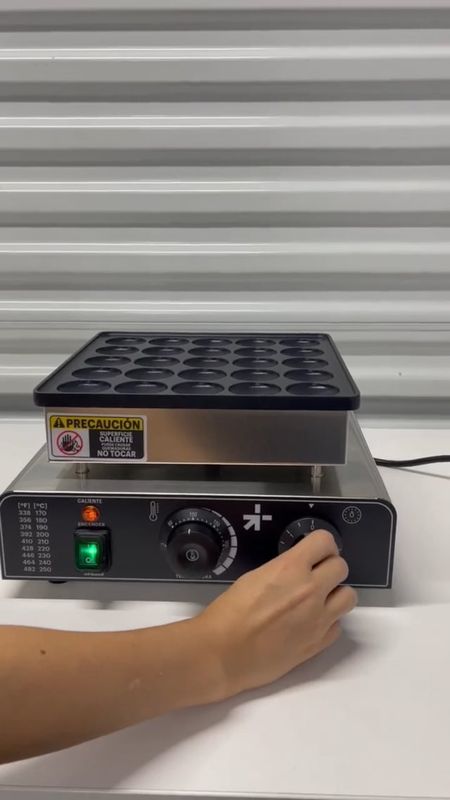 Maquina Industrial 25 Mini Panqueques