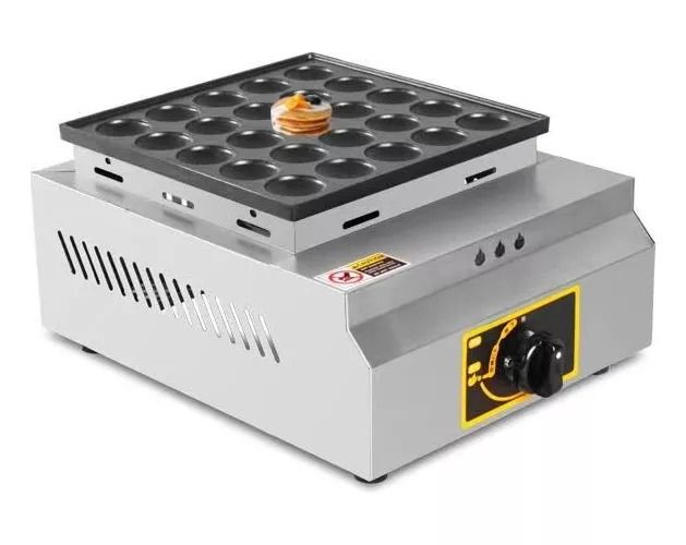 Máquina Industrial para 25 Mini Panqueques de GAS