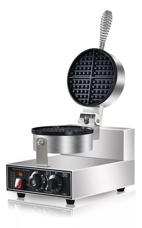 Maquina Industrial para Waffle Redondo Fija