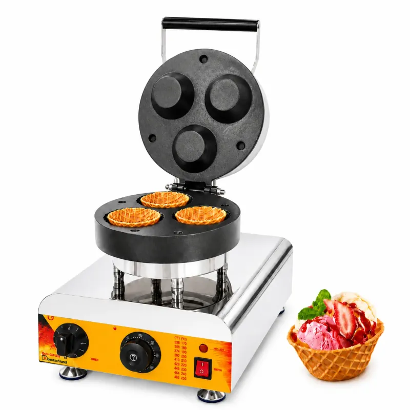Maquina Industrial Electrica Para Canasta De Waffle