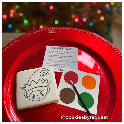 Elf Paint your own cookie (PYO)