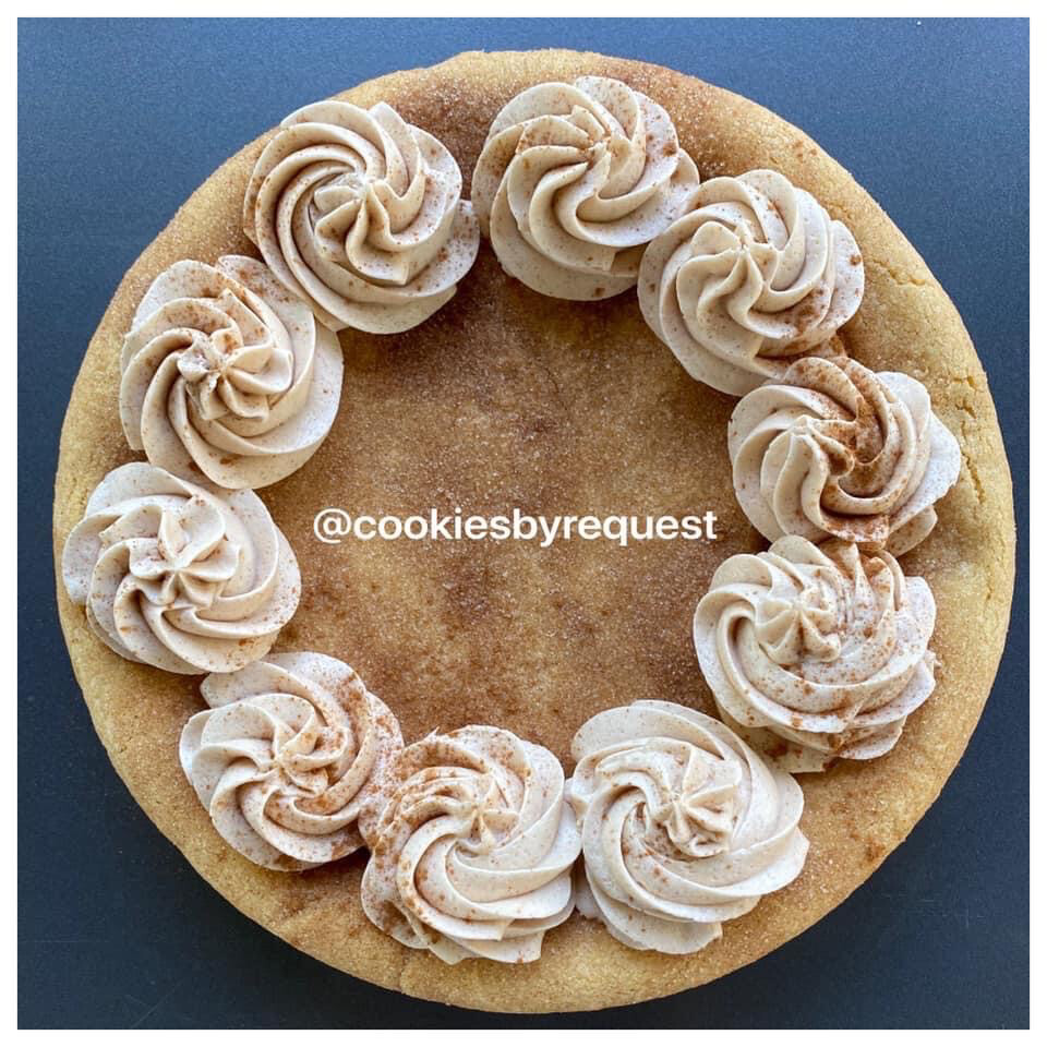 Snickerdoodle Cookie Cake