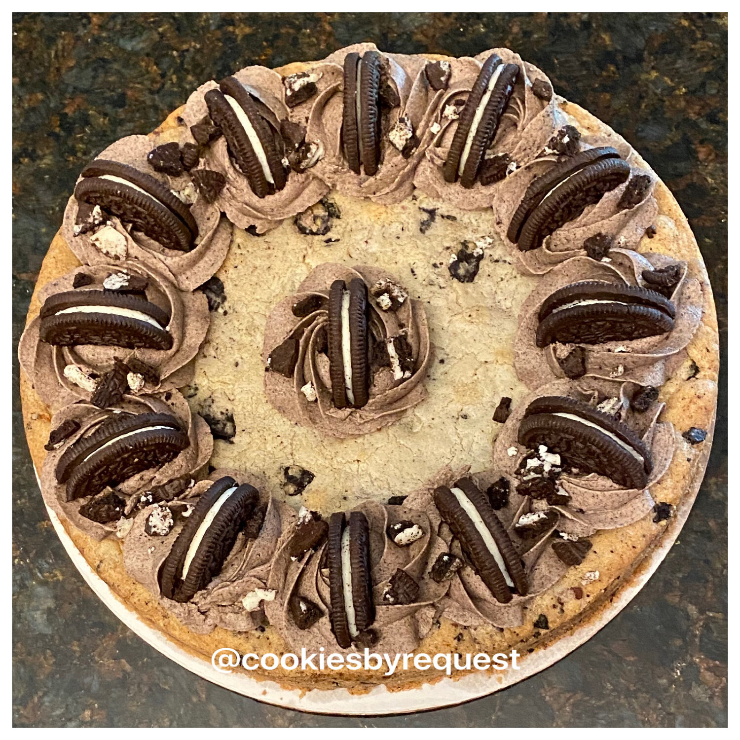 Custom Order June 25 - Oreo Cookie Cake Pearl Price