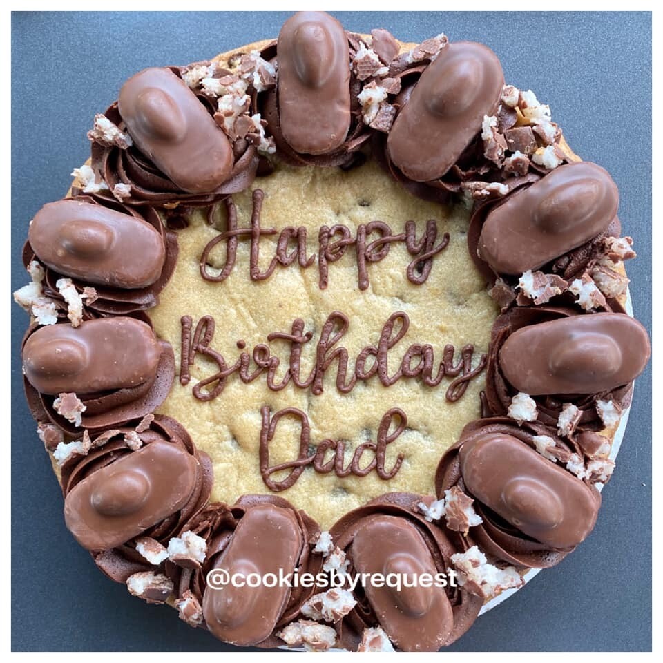 Custom order- August 27th Stacey Studnicki Milky Way cookie cake