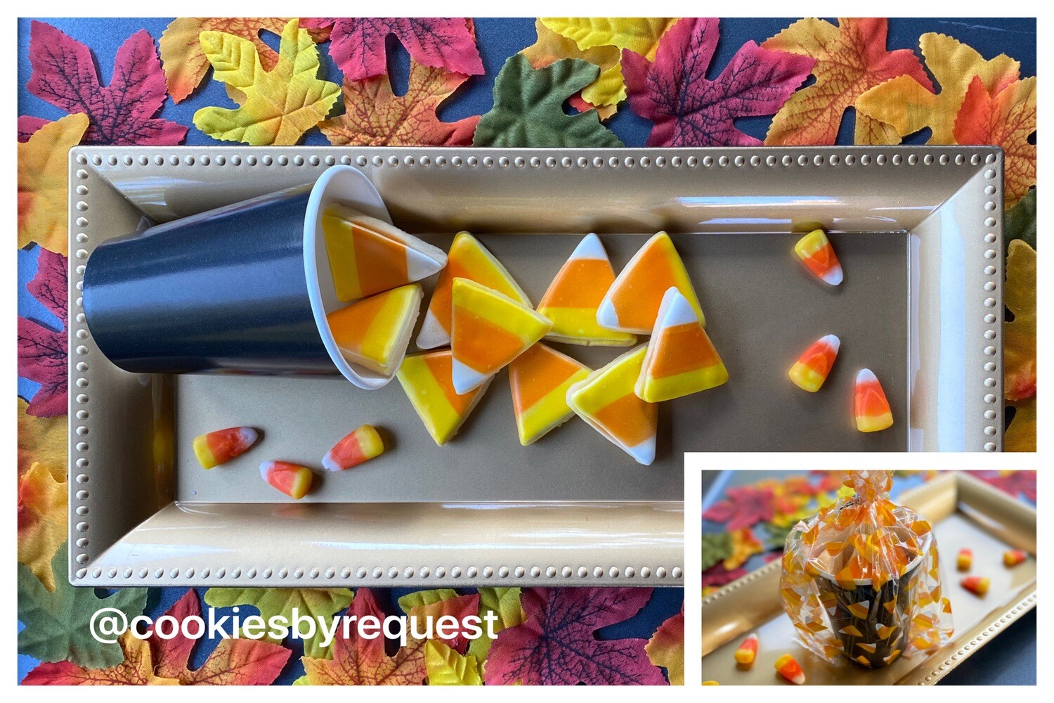Halloween Candy corn cup
