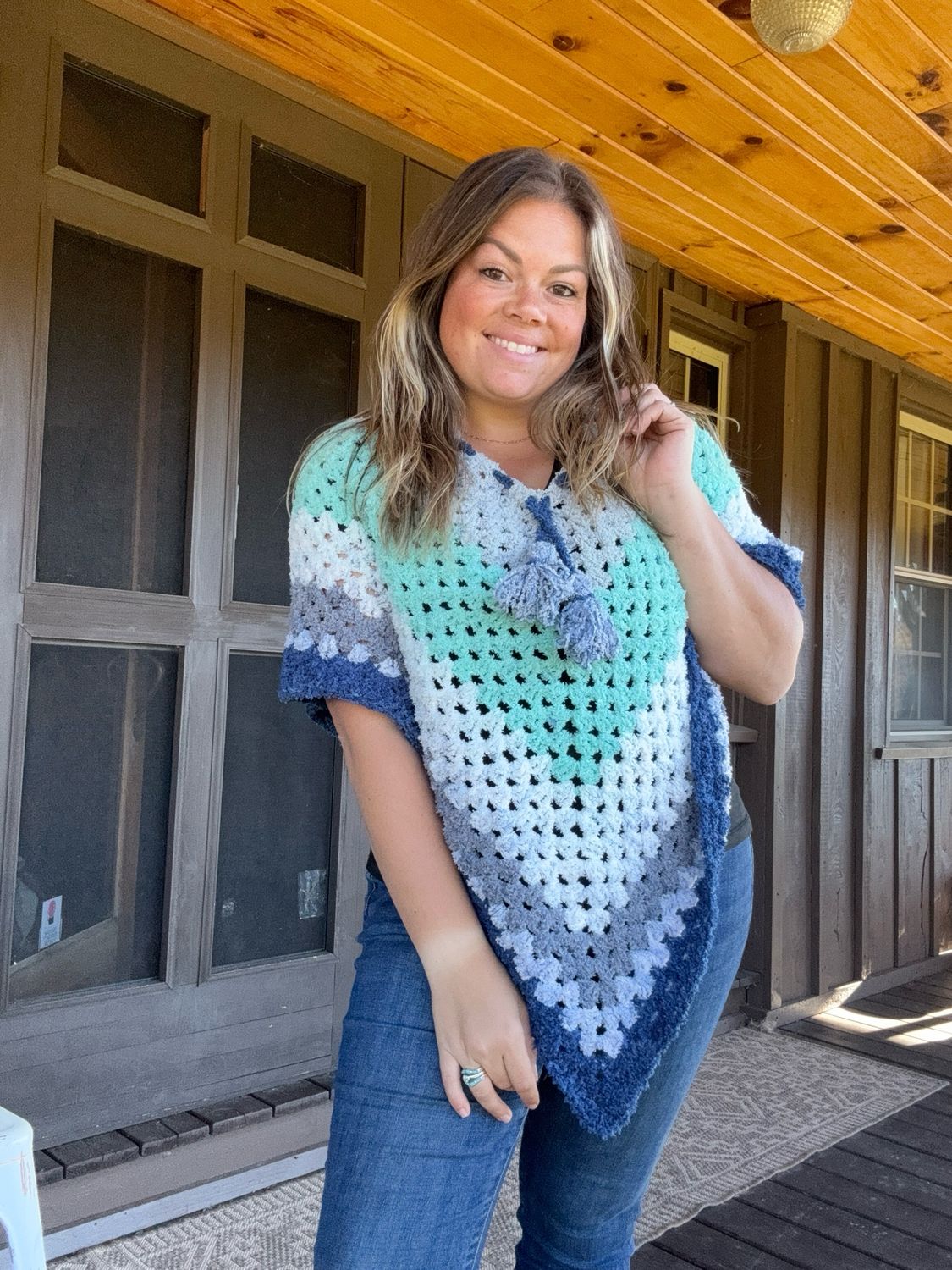Dancing Waters Poncho