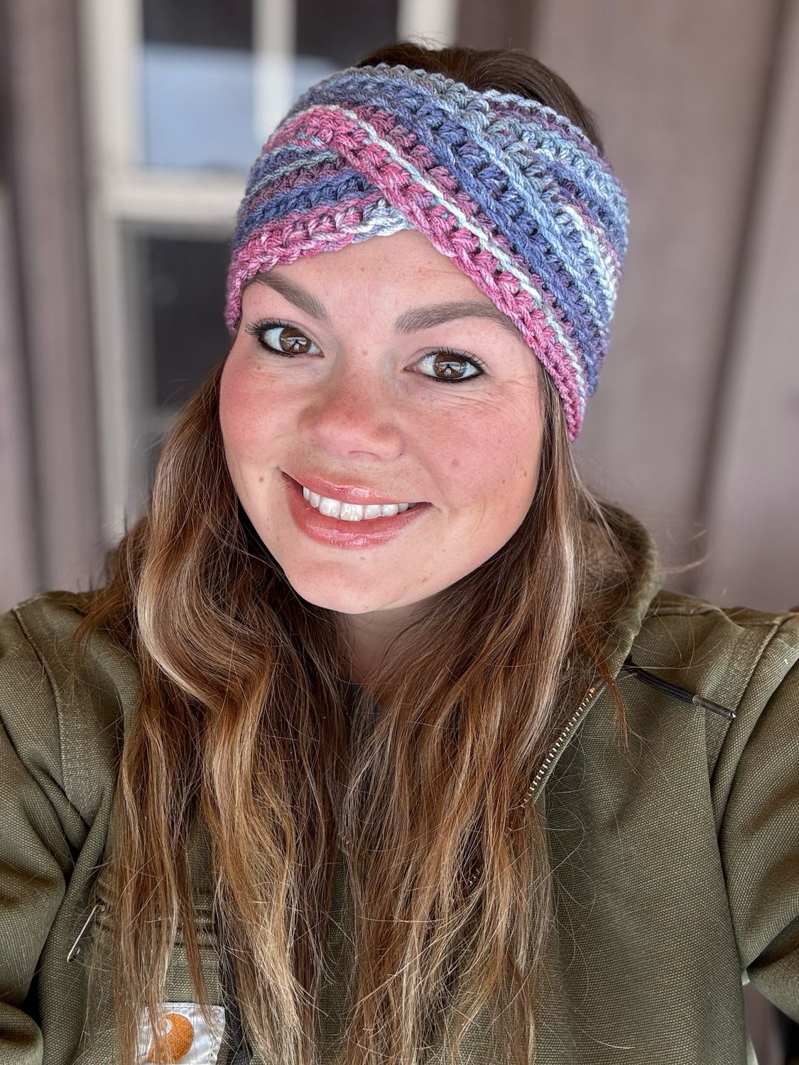 Bluesy Purple Headband