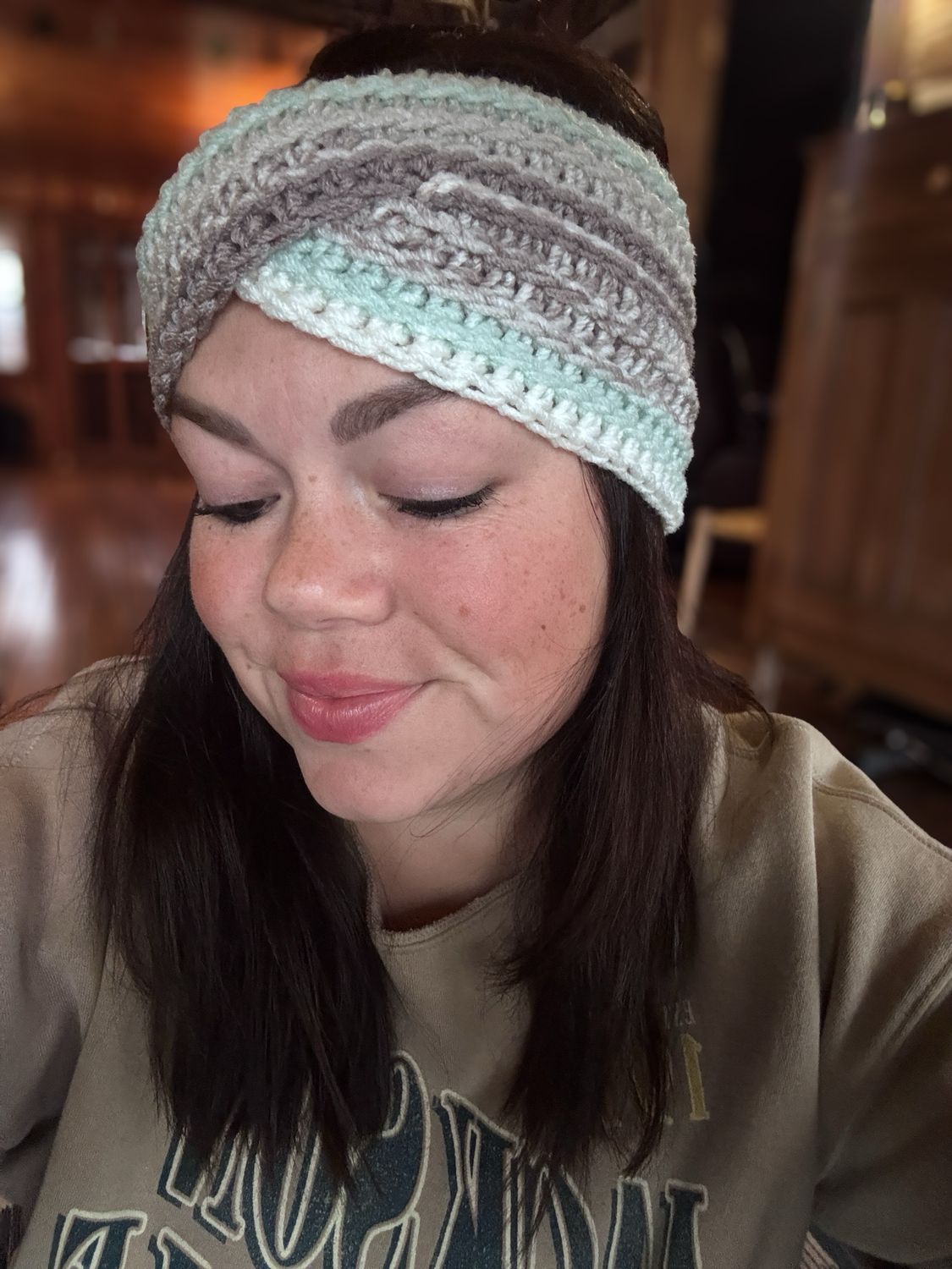 Winter Blues Headband