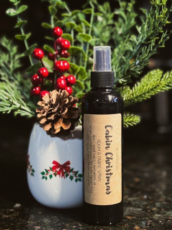 Cabin Christmas Room Spray