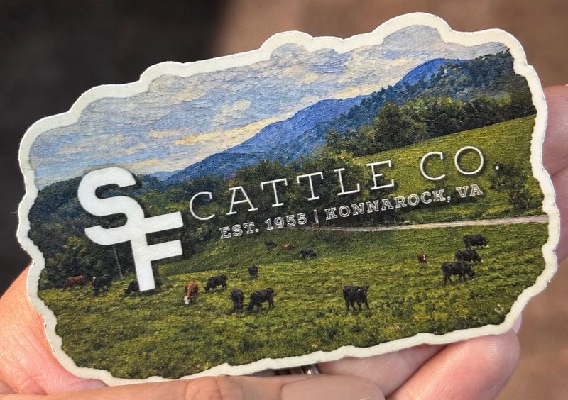 Custom SF Cattle Co. Sticker Custom SF Cattle Co. Sticker