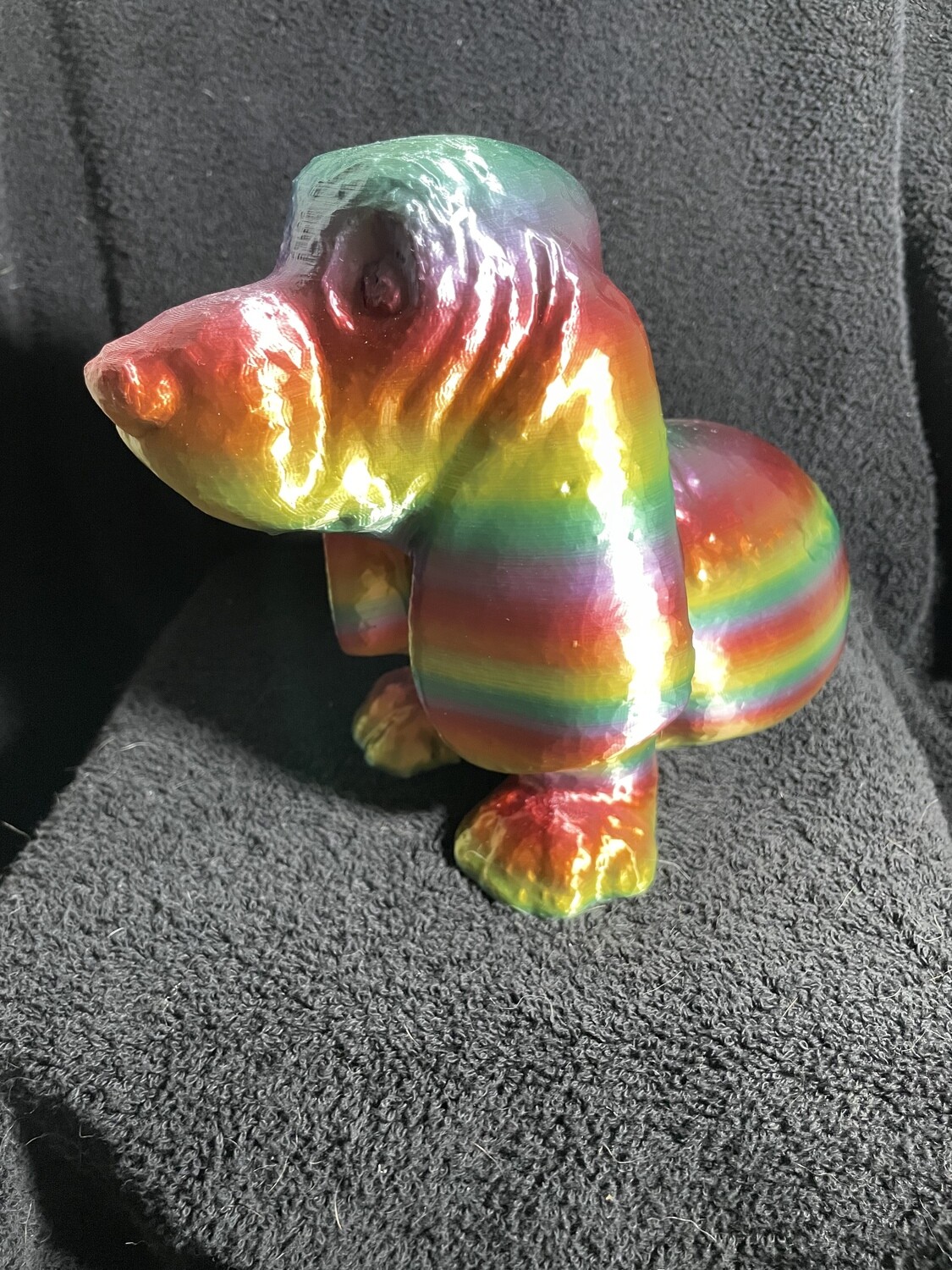 large rainbow basset Without Halo/Wings