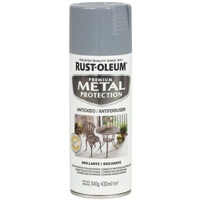 Aerosol Antióxido Gris Brillante  Rust - Oleum