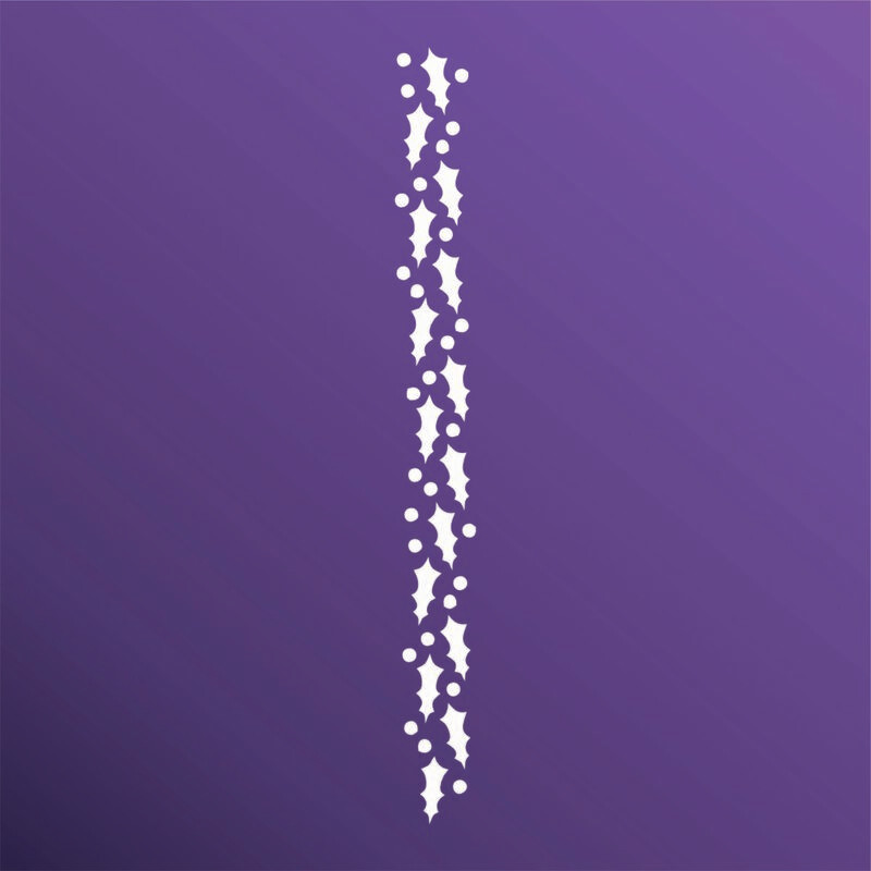 TEXTURA HOJA NAVIDEÑA 630011