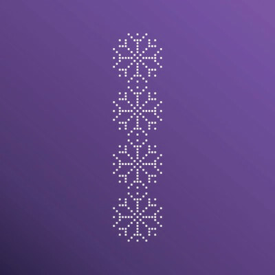 PUNTO DE CRUZ COPOS VALE 1030134