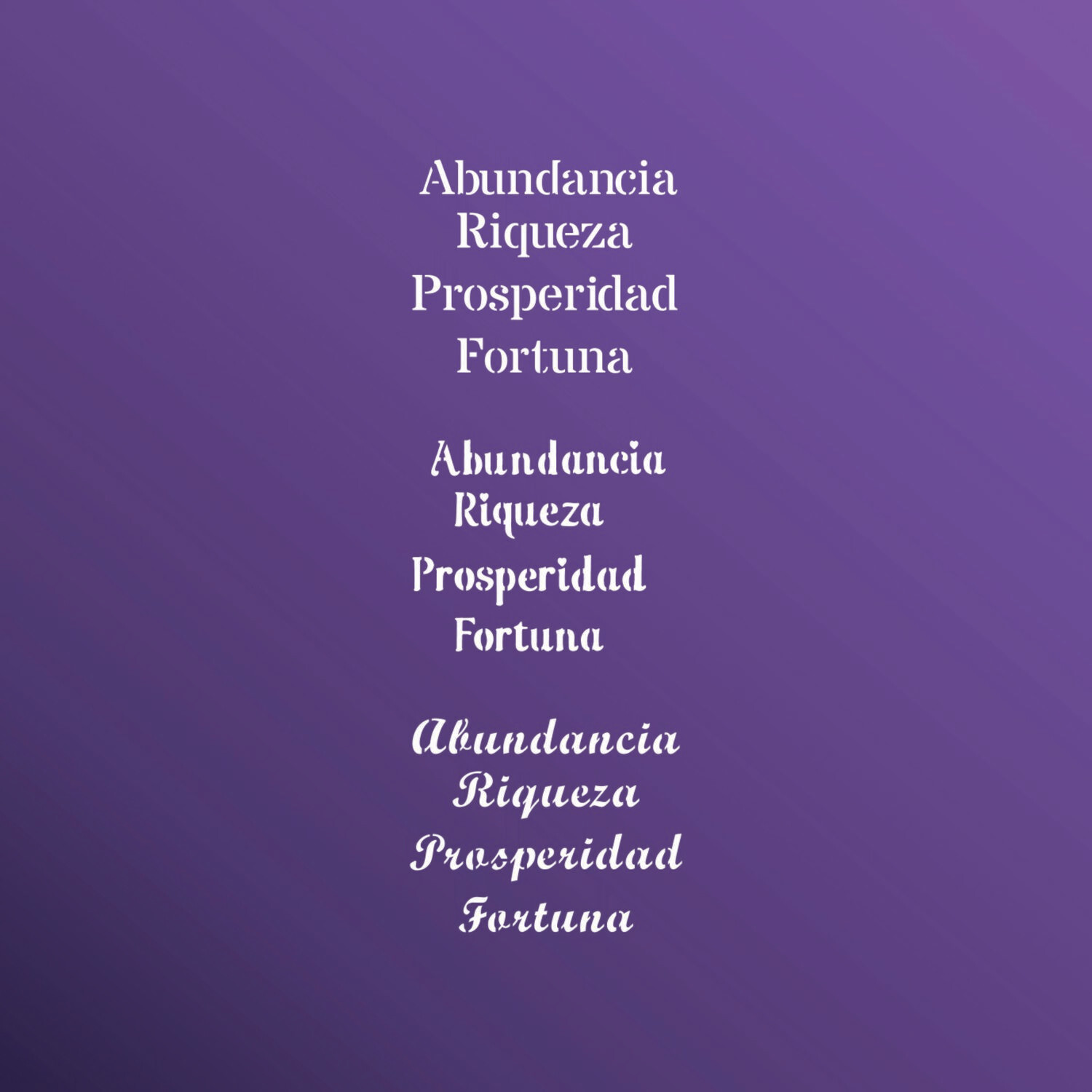 ABUNDANCIA 1030124