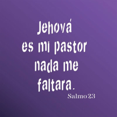 JEHOVA ES MI PASTOR 1313034