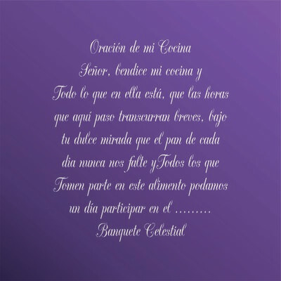 ORACIÓN A MI COCINA 2025279