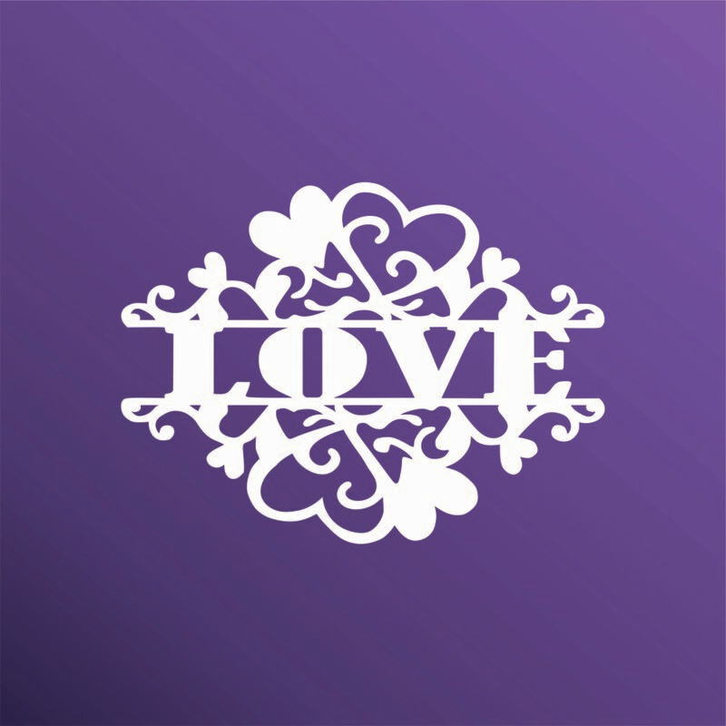 L0VE ARABESCO NEGATIVO STSM023