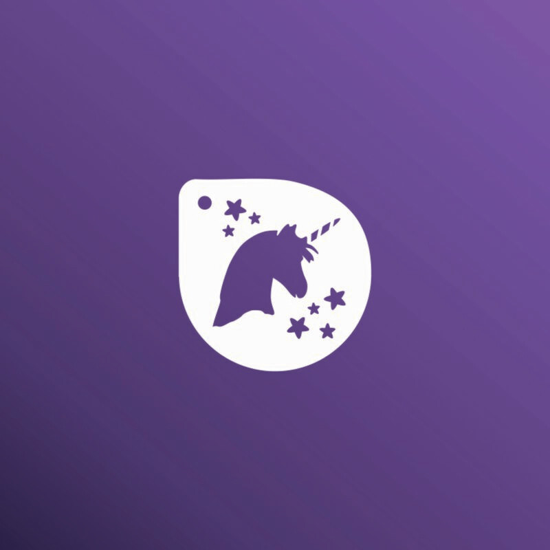 OBLEA 7cm UNICORNIO STSM039