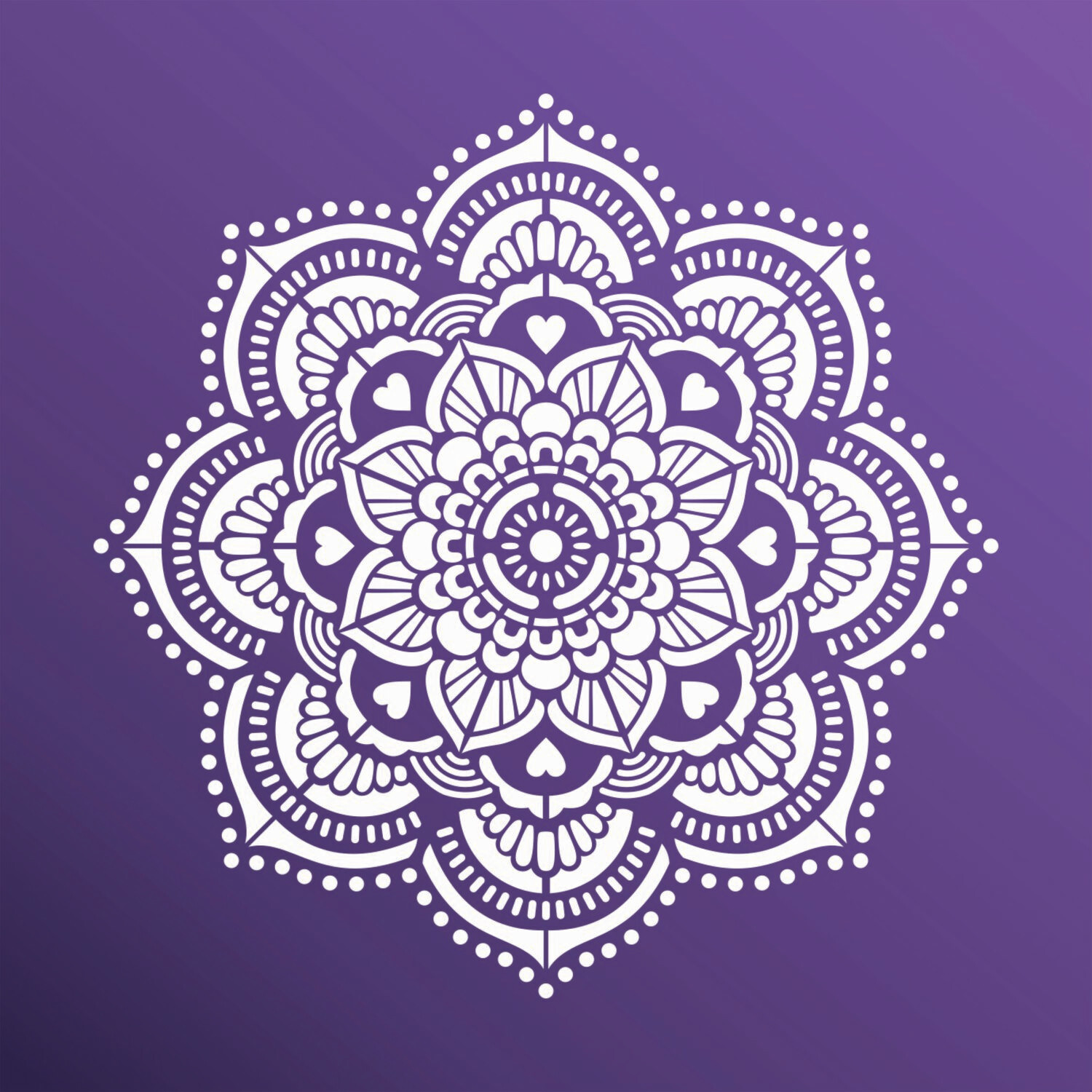 MANDALA QM 30 CM  #1 STSM086