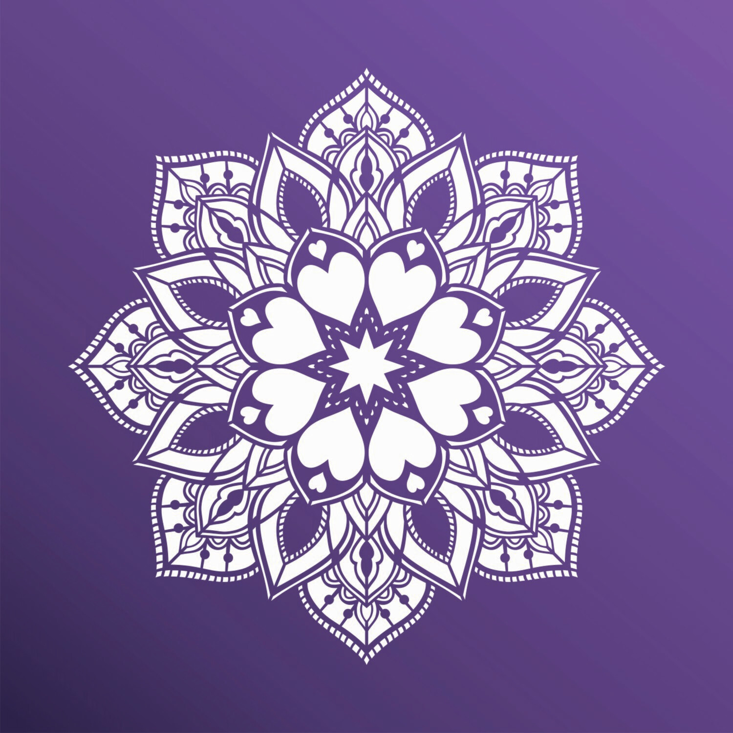 MANDALA 30cm #7 STSM100
