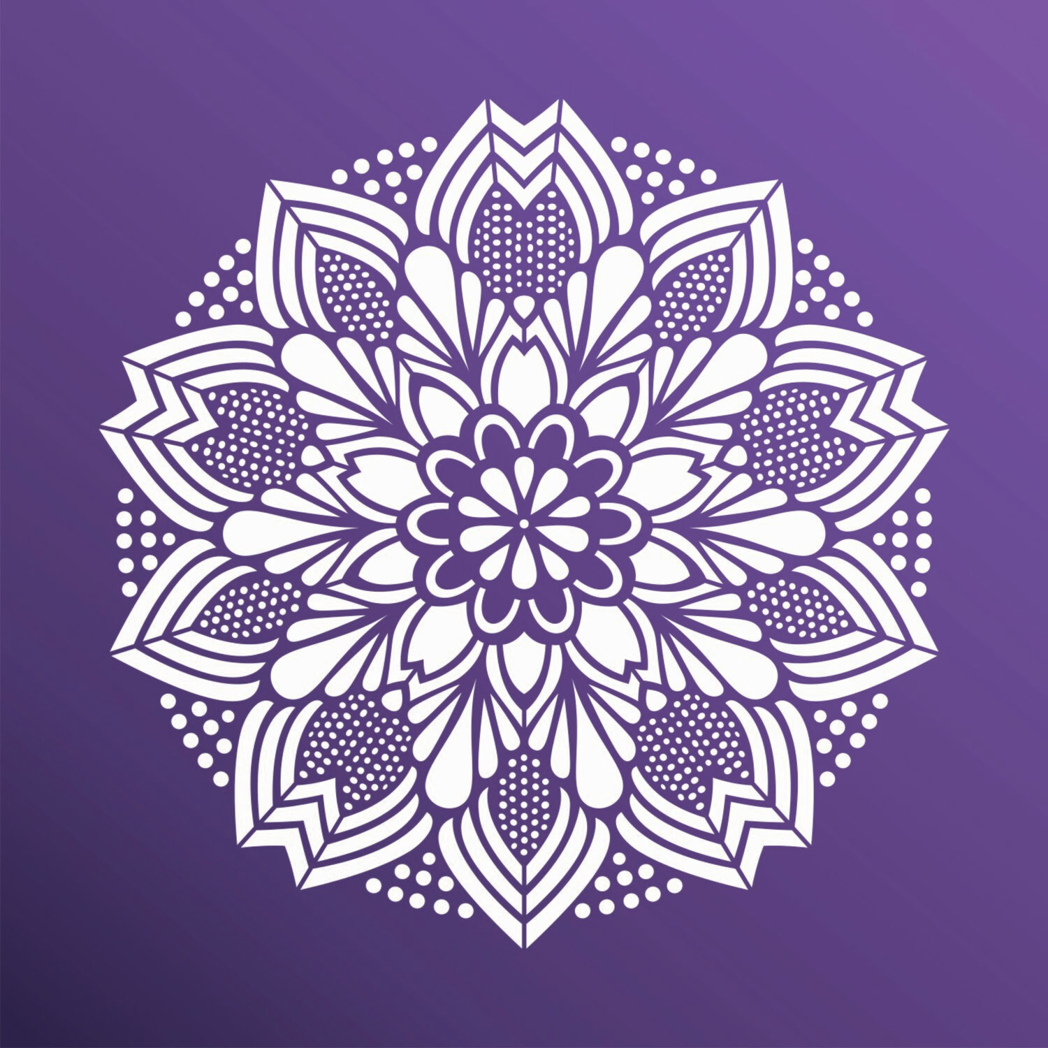 MANDALA 30cm #5 STSM098
