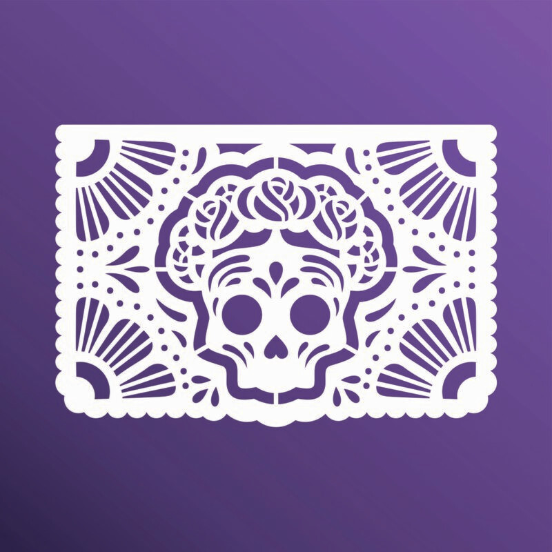 PAPEL PICADO FRIDA STSM071