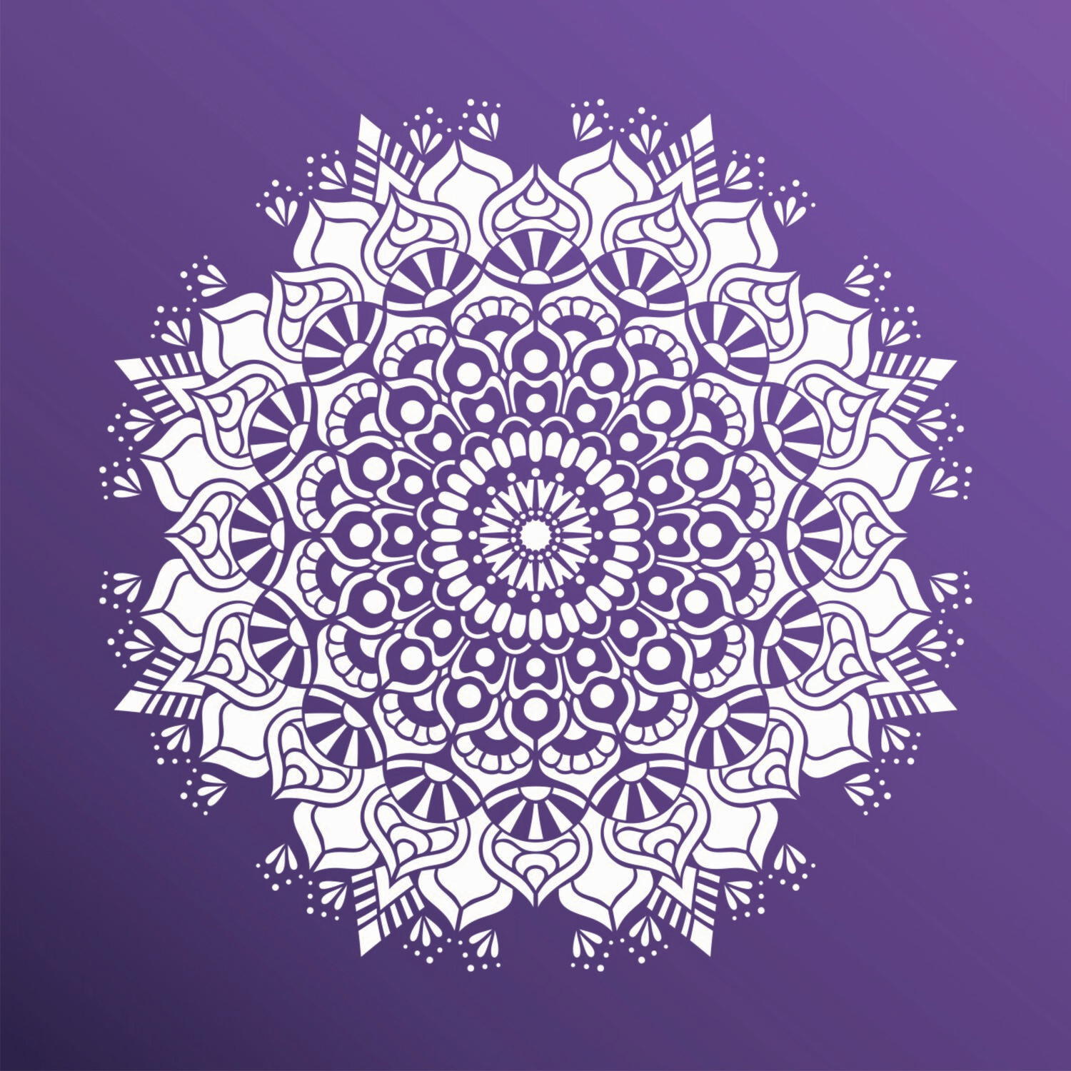 MANDALA 30cm #6 STSM099
