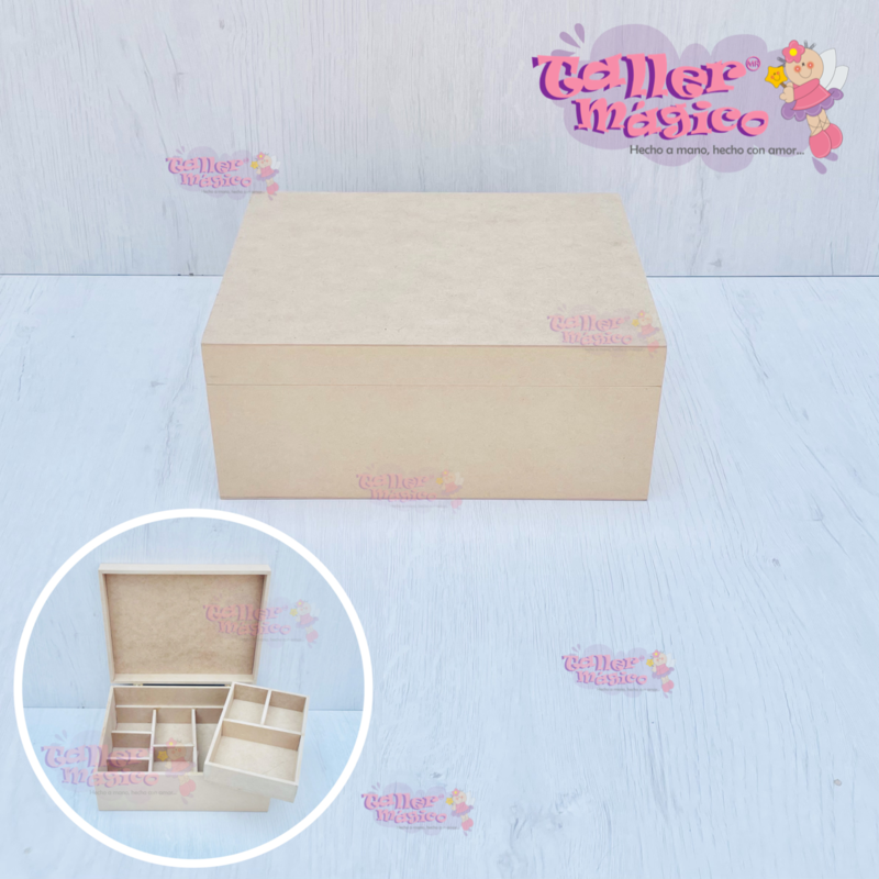 CAJA CON CAJÓN CORREDIZO