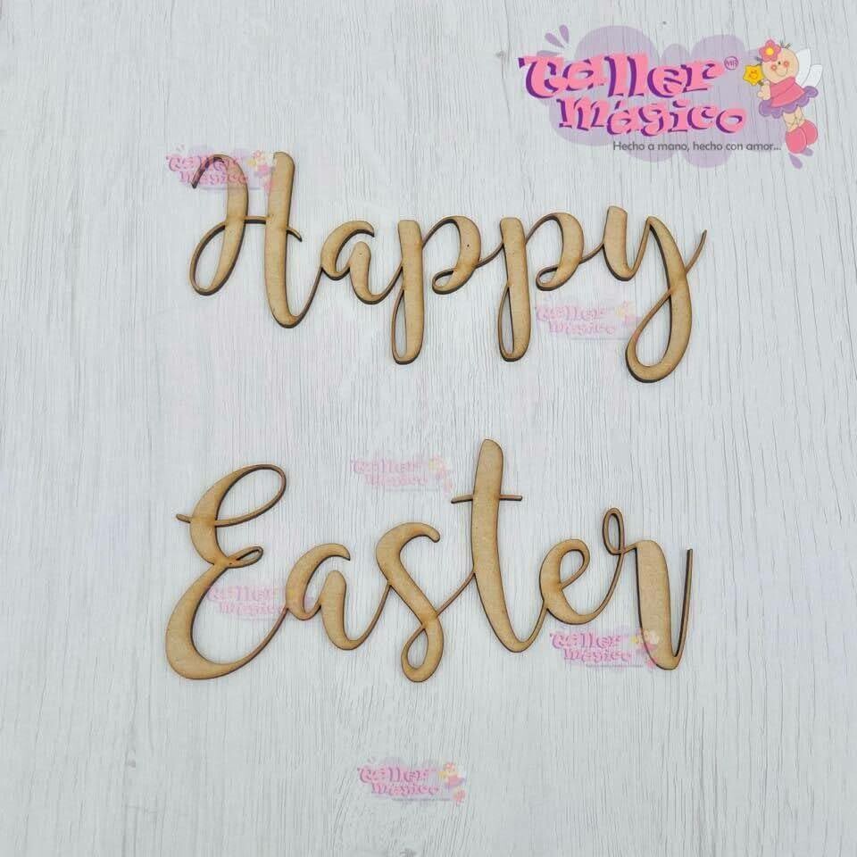 LETRAS HAPPY EASTER