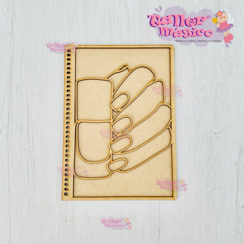 LIBRETA BARNIZ Y UÑAS