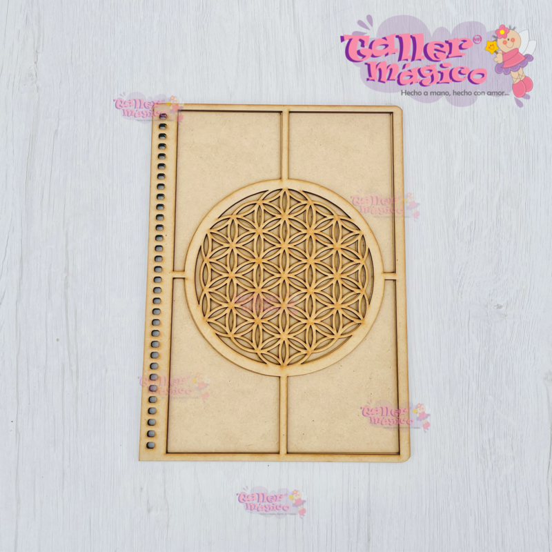 LIBRETA FLOR DE LA VIDA