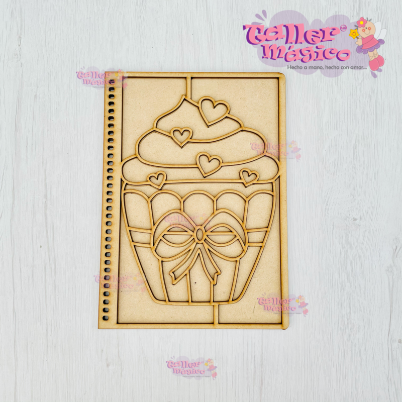 LIBRETA CUP CAKE