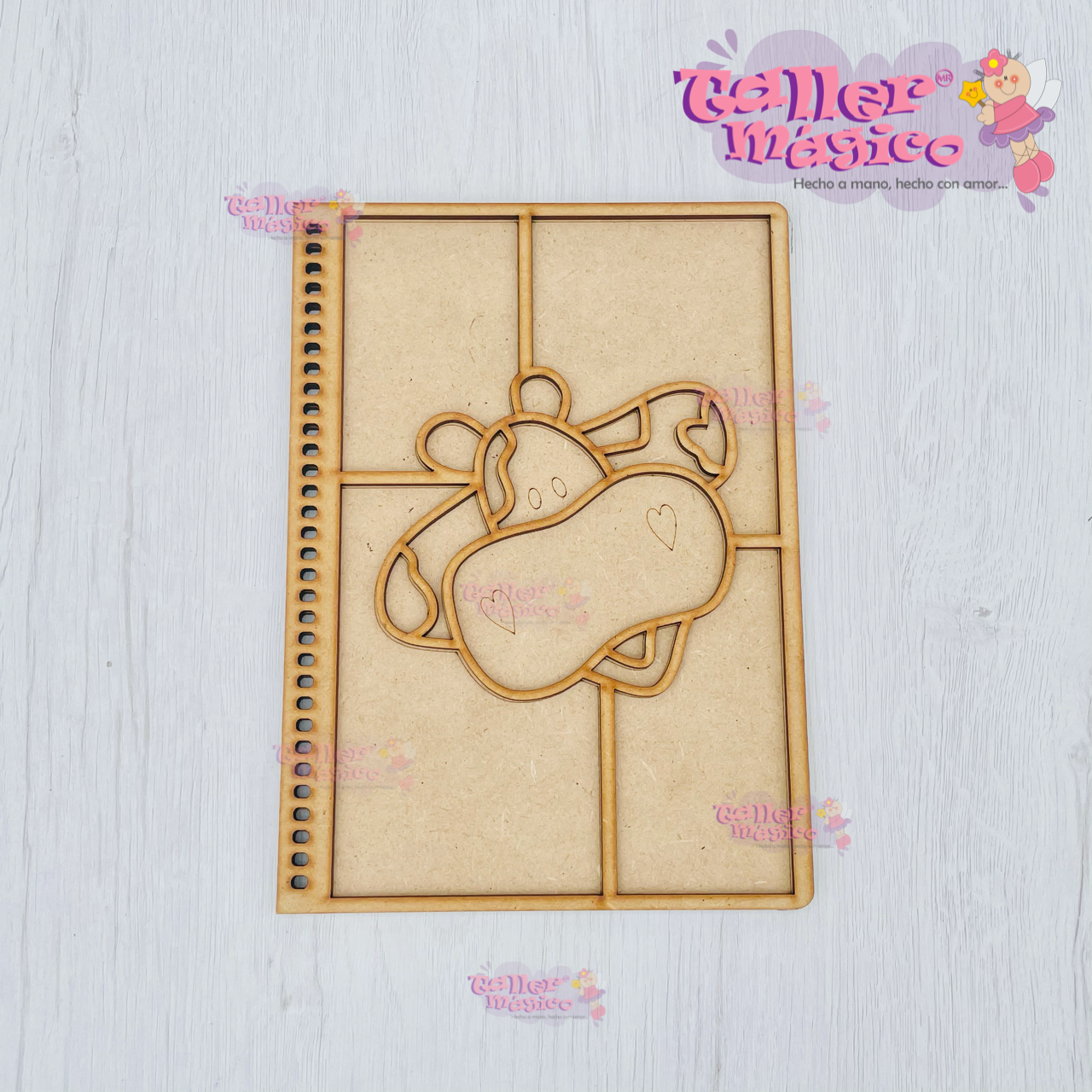 LIBRETA CARITA DE VAQUITA