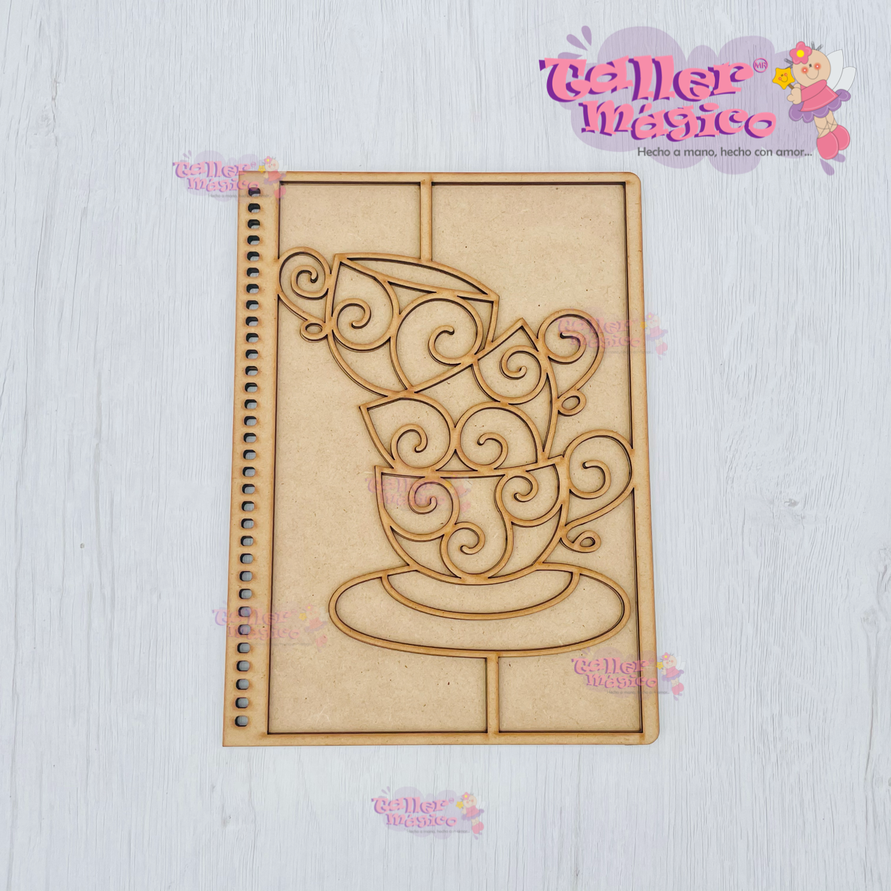 LIBRETA TAZAS APILADAS COLOCHO