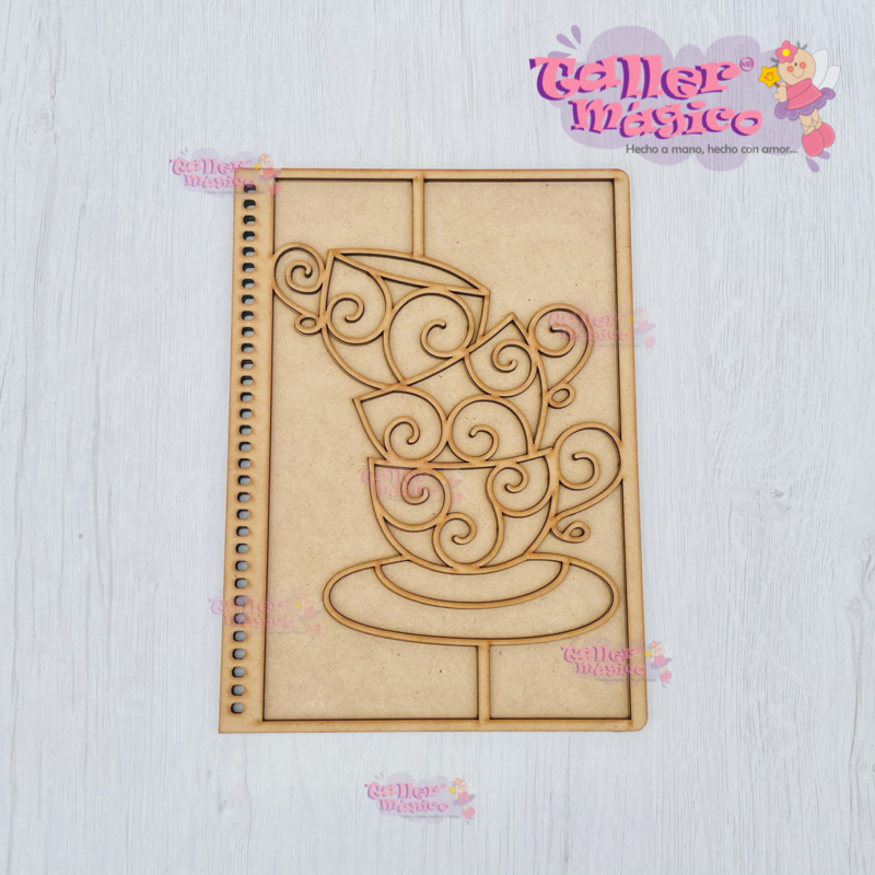 LIBRETA TAZAS APILADAS COLOCHO