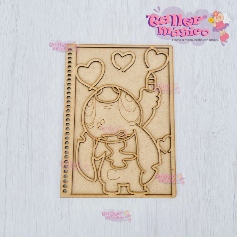 LIBRETA STITCH COLORING