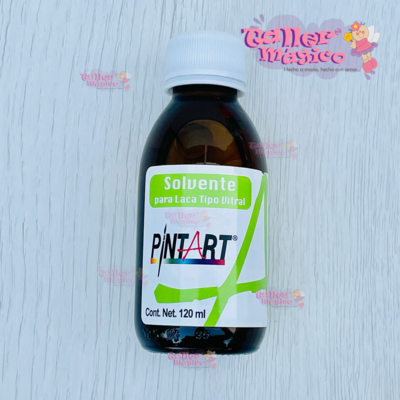 SOLVENTE PARA LACA VITRAL